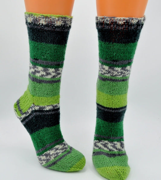 Green Grinch Unisex Wool socks