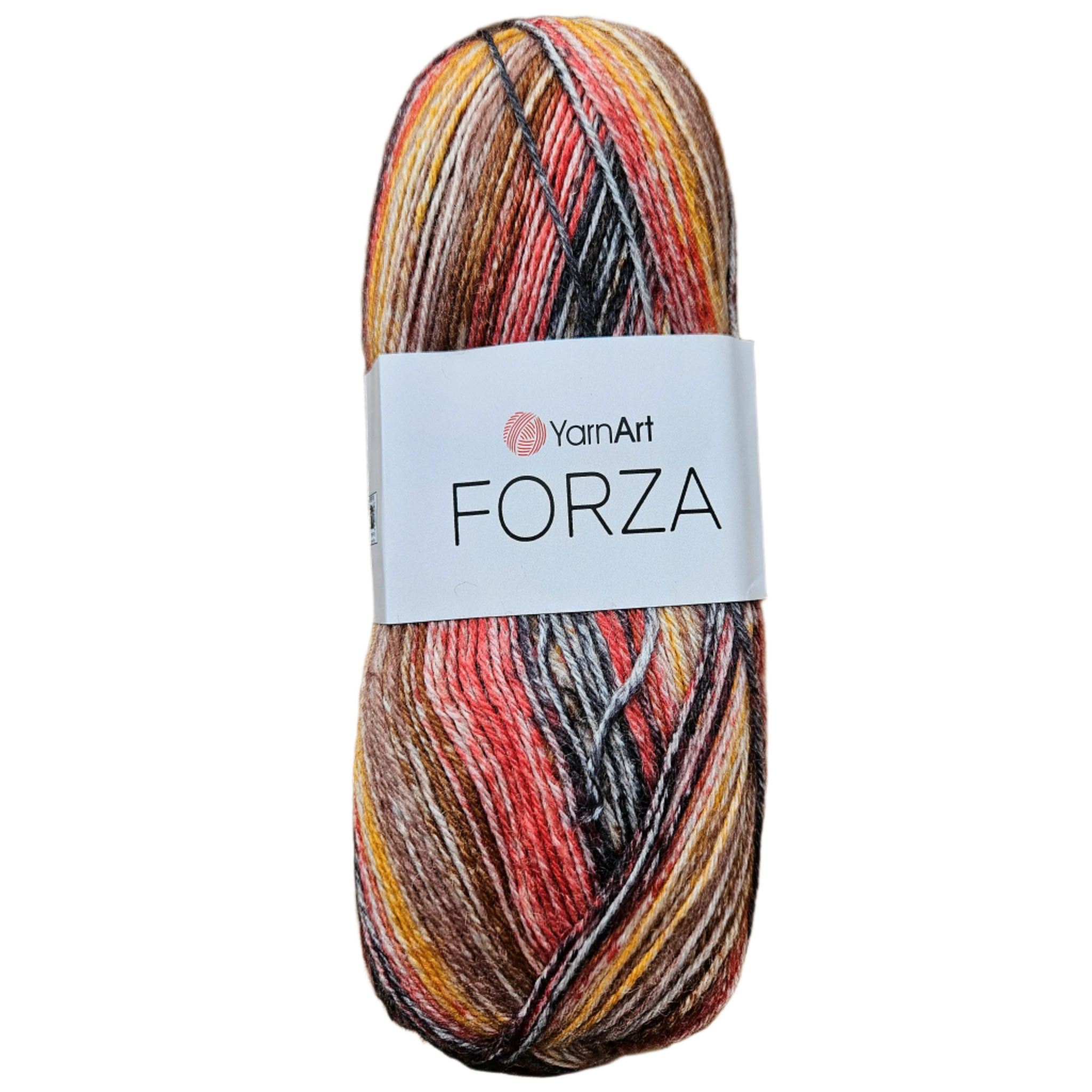 №Y016. Wool Yarn for Socks (Color 2611). FORZA