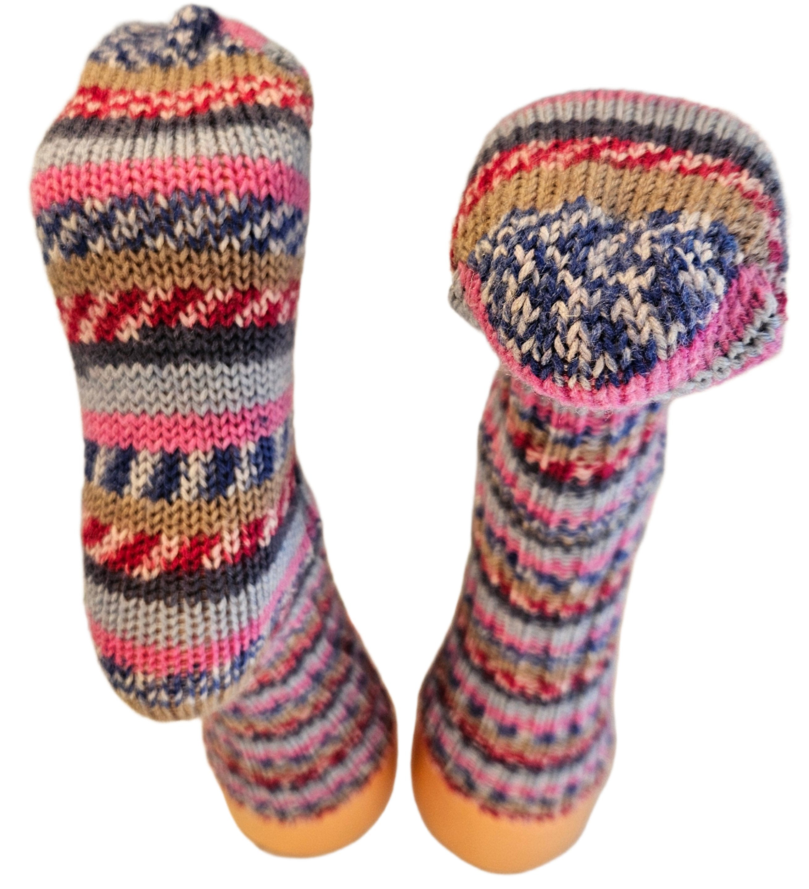 №S028. Handmade Wool socks. (RTS)