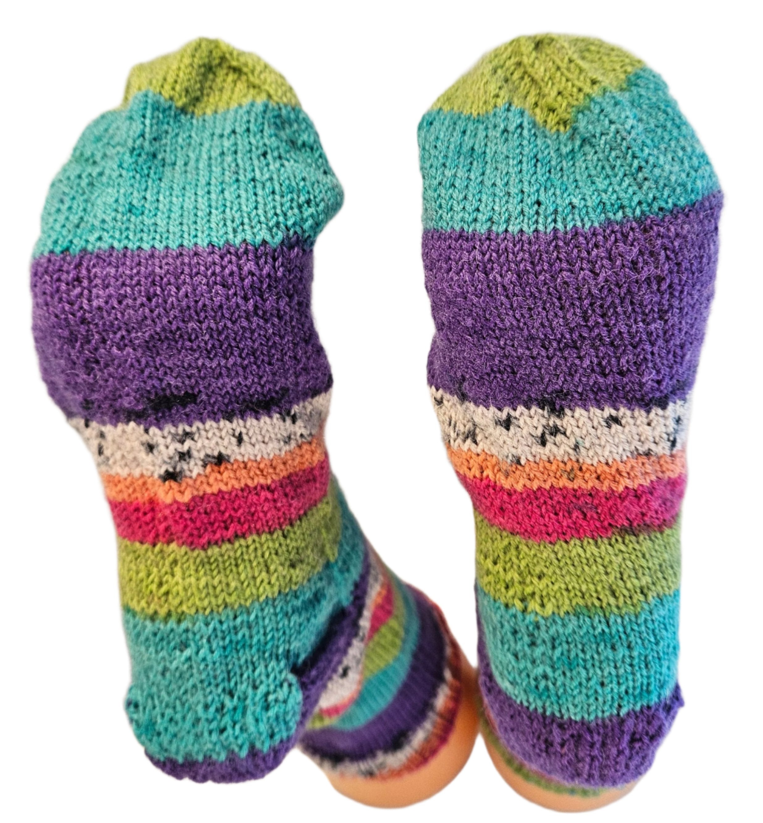 №S029. Hand Knitted Wool socks. (RTS)