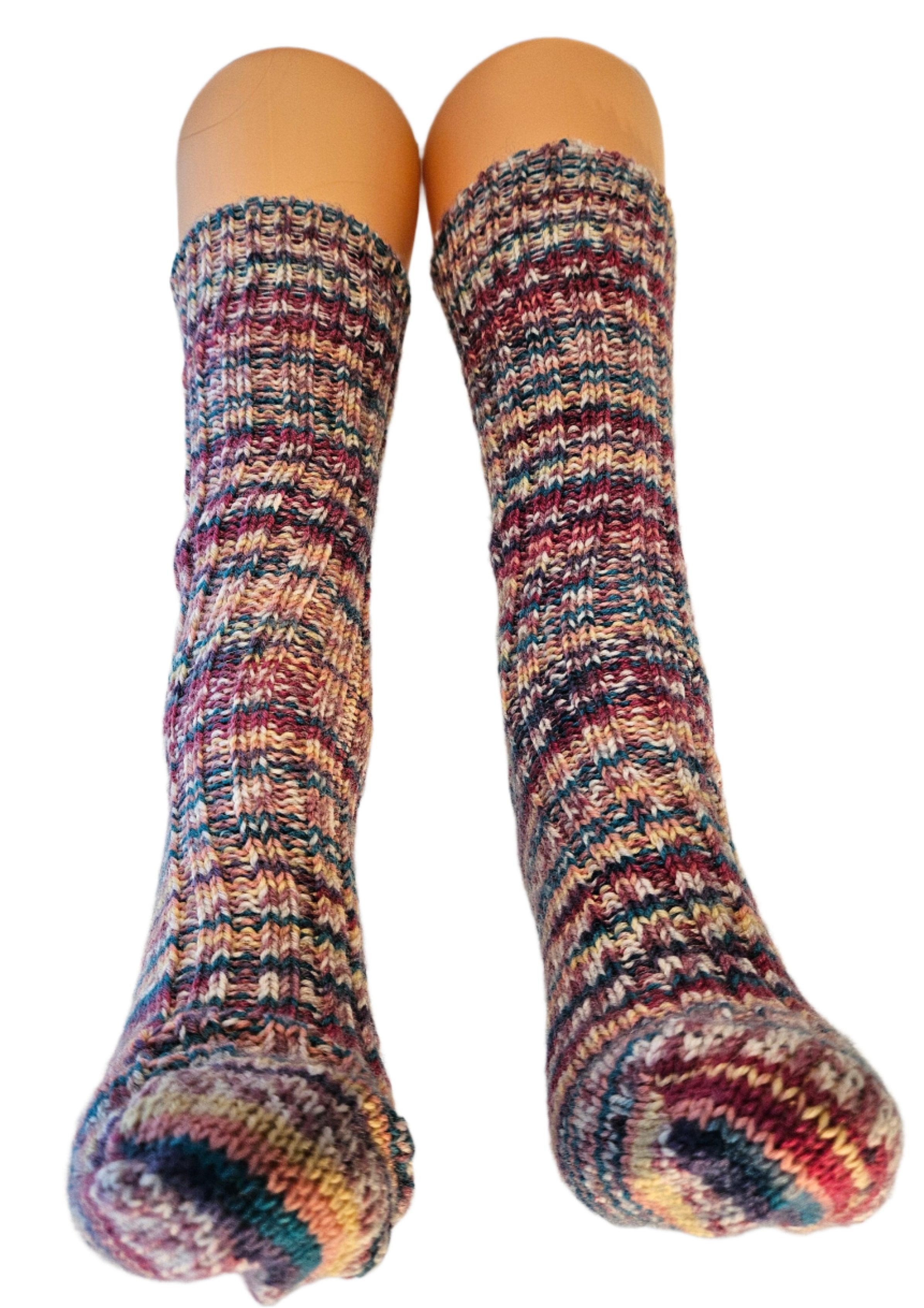 №S030. Handmade Wool socks. (RTS)