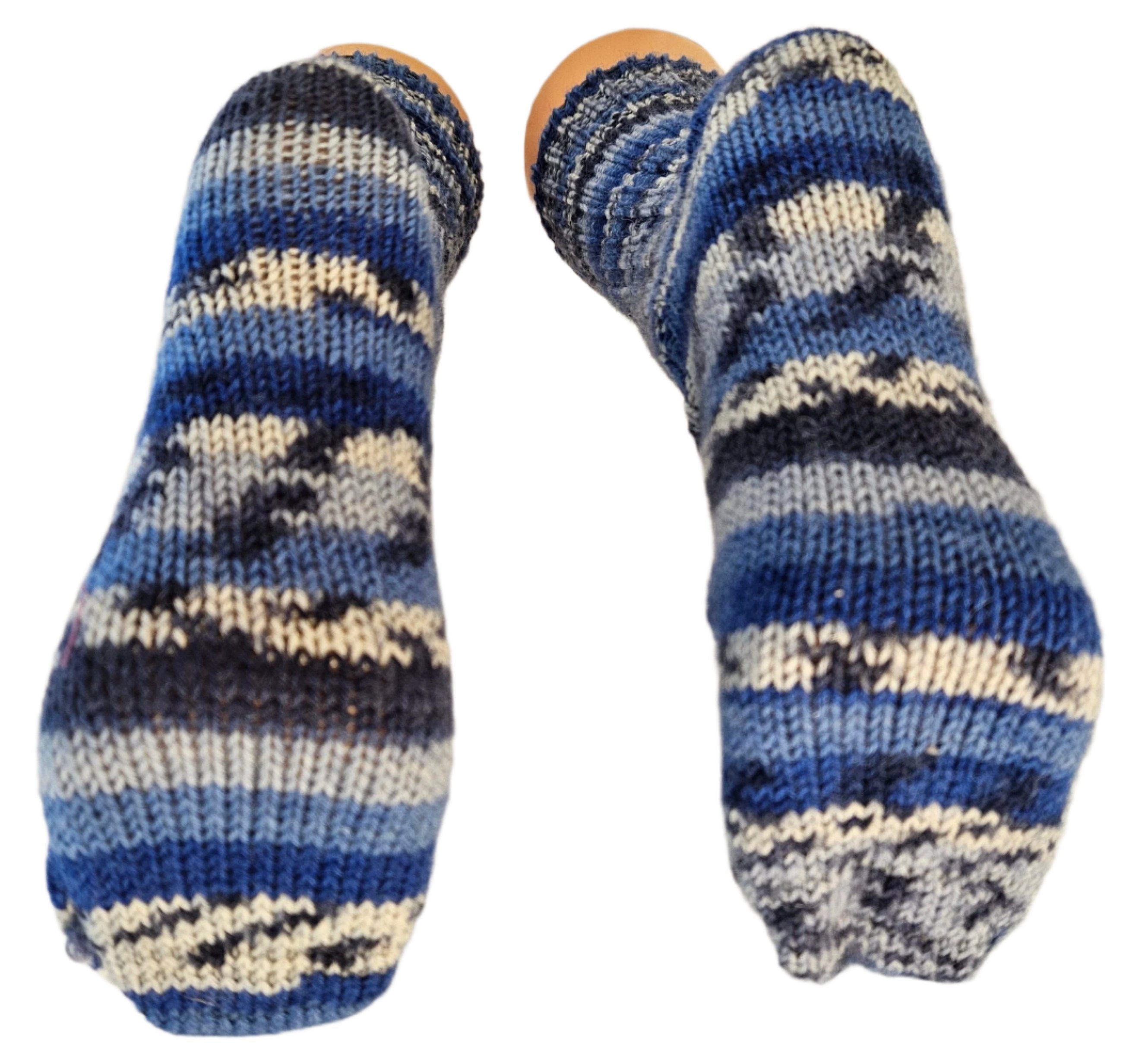 №S031. Handmade Wool socks. (RTS)