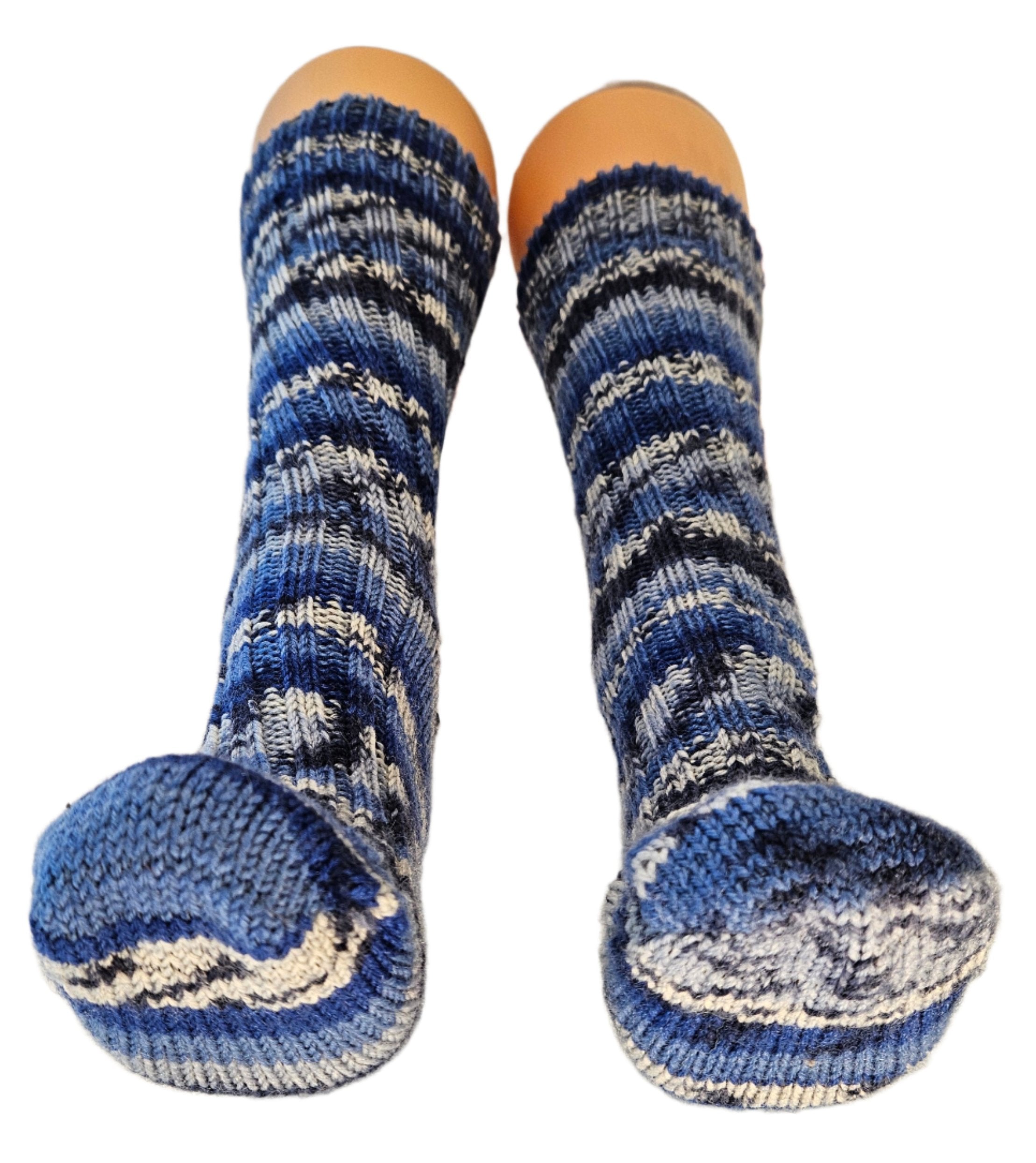 №S031. Handmade Wool socks. (RTS)