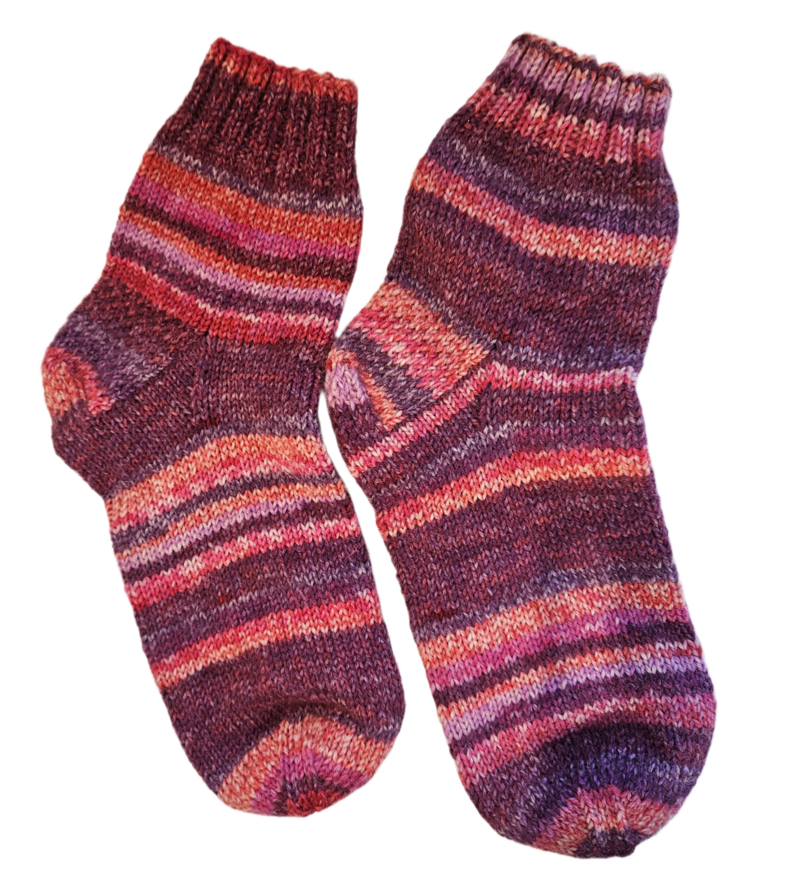 №S032. Handmade Wool socks. (RTS)