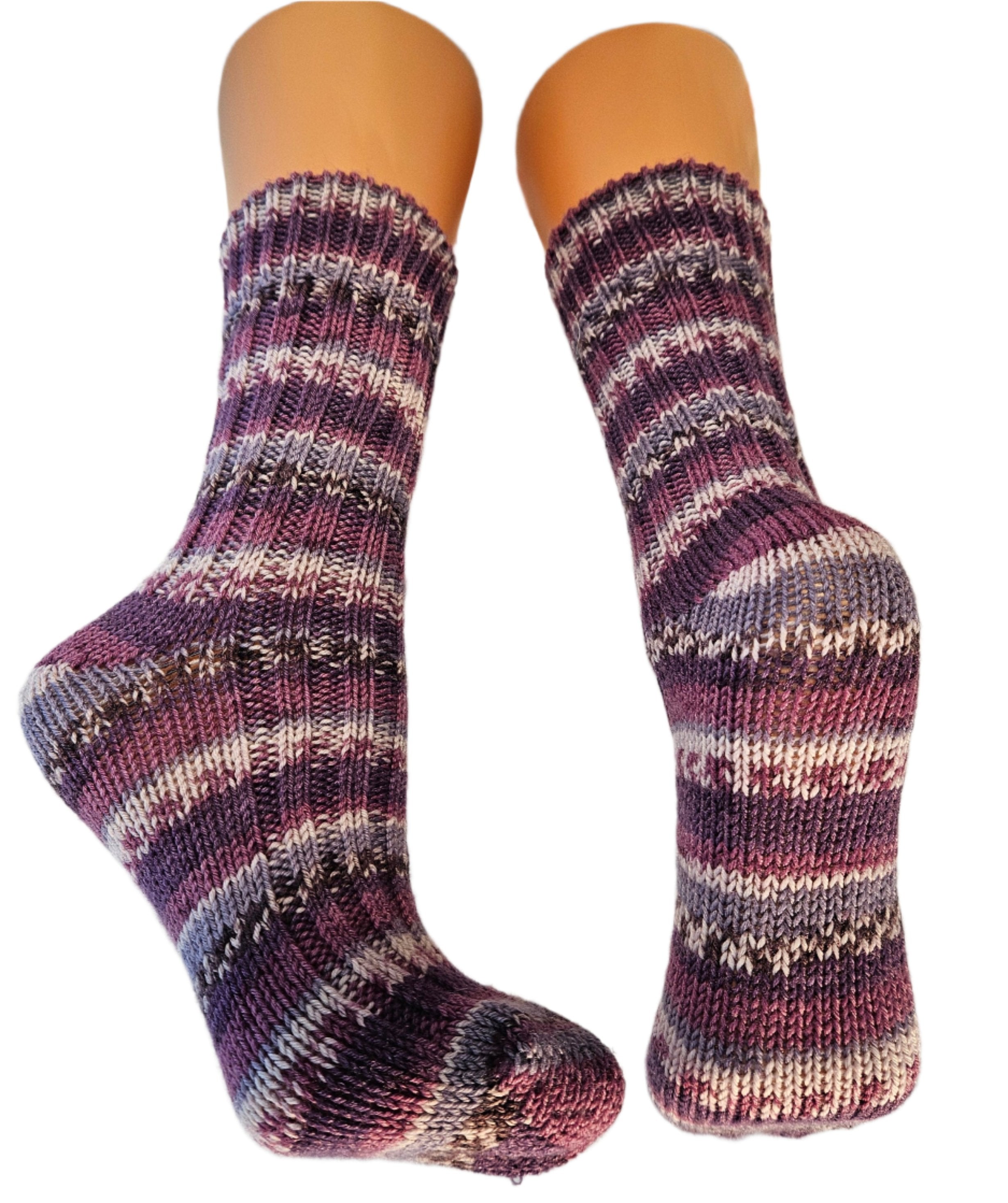 №S032. Handmade Wool socks. (RTS)