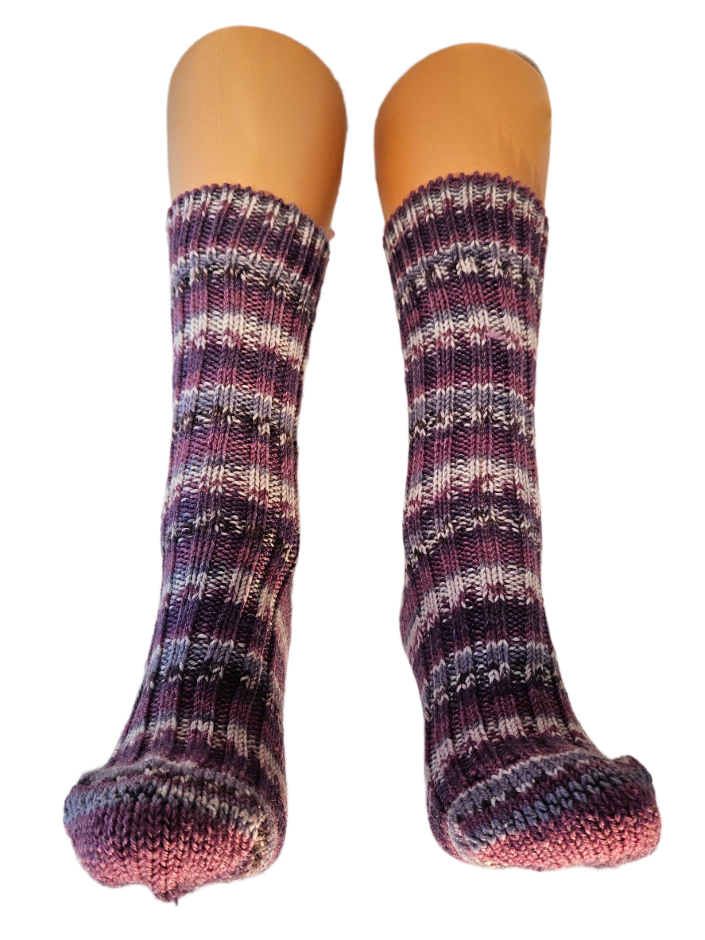 №S032. Handmade Wool socks. (RTS)