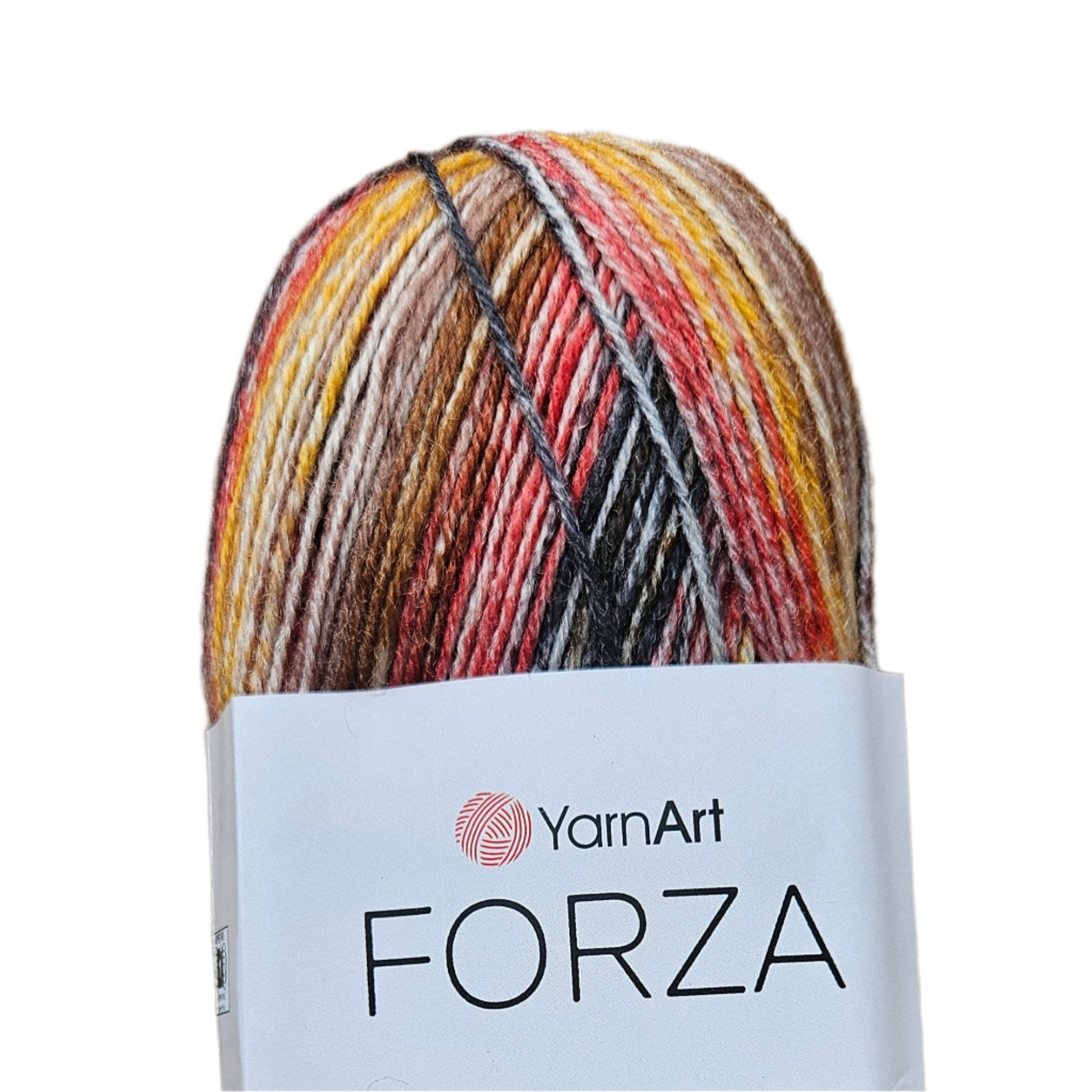 №Y016. Wool Yarn for Socks (Color 2611). FORZA