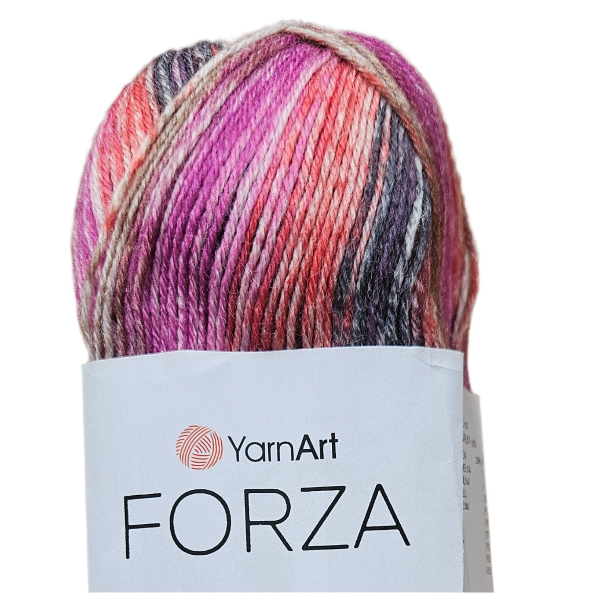 №Y015. Wool Yarn for Socks (Color 2601). FORZA