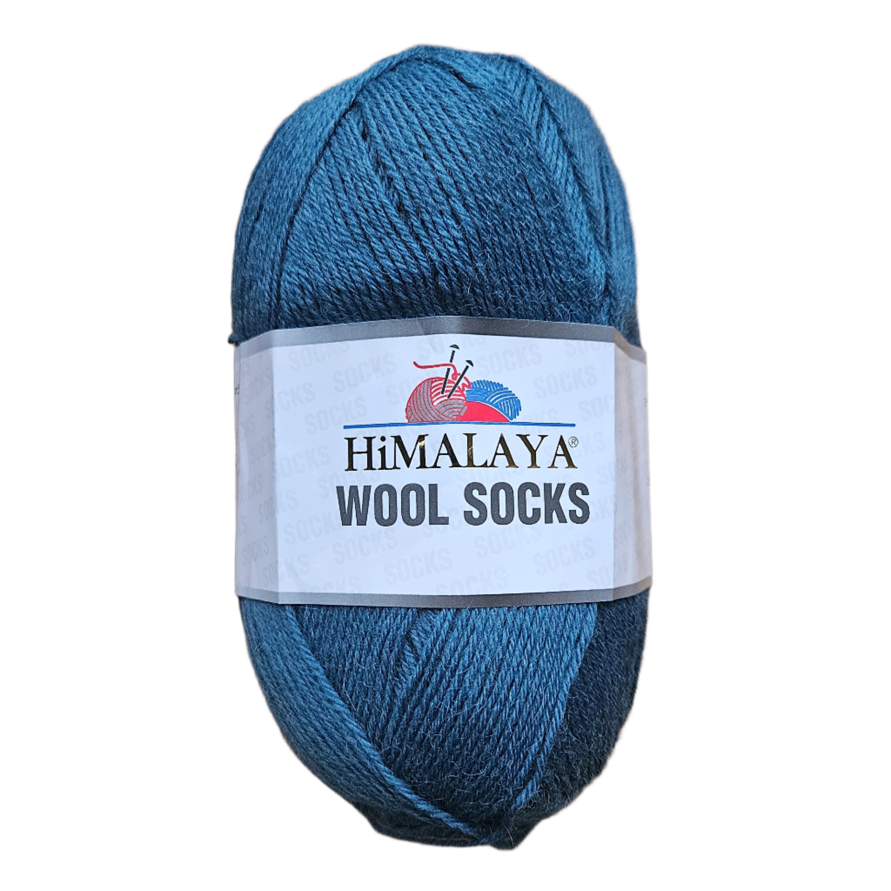 №Y019. Superwash Merino Wool for Socks. HIMALAYA (Color S-814)