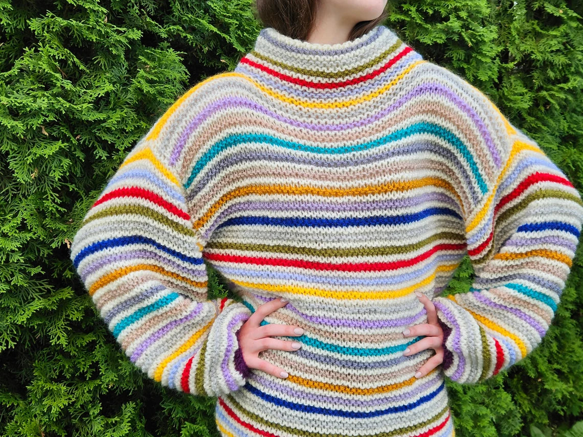 Handmade oversized sweater