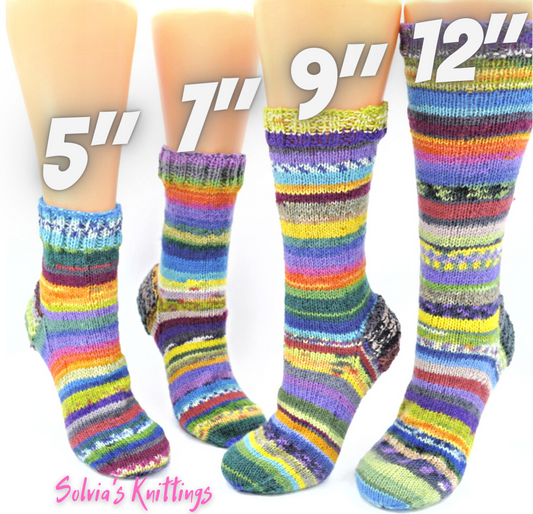 Sunset Beach Unisex Wool socks