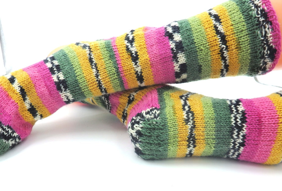 Desert Blossom unisex Wool socks