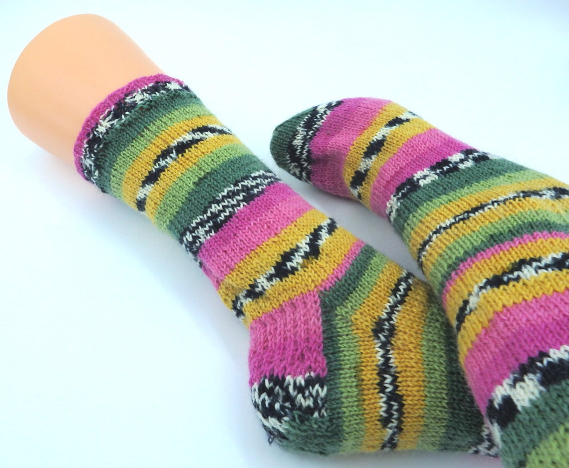 Desert Blossom unisex Wool socks