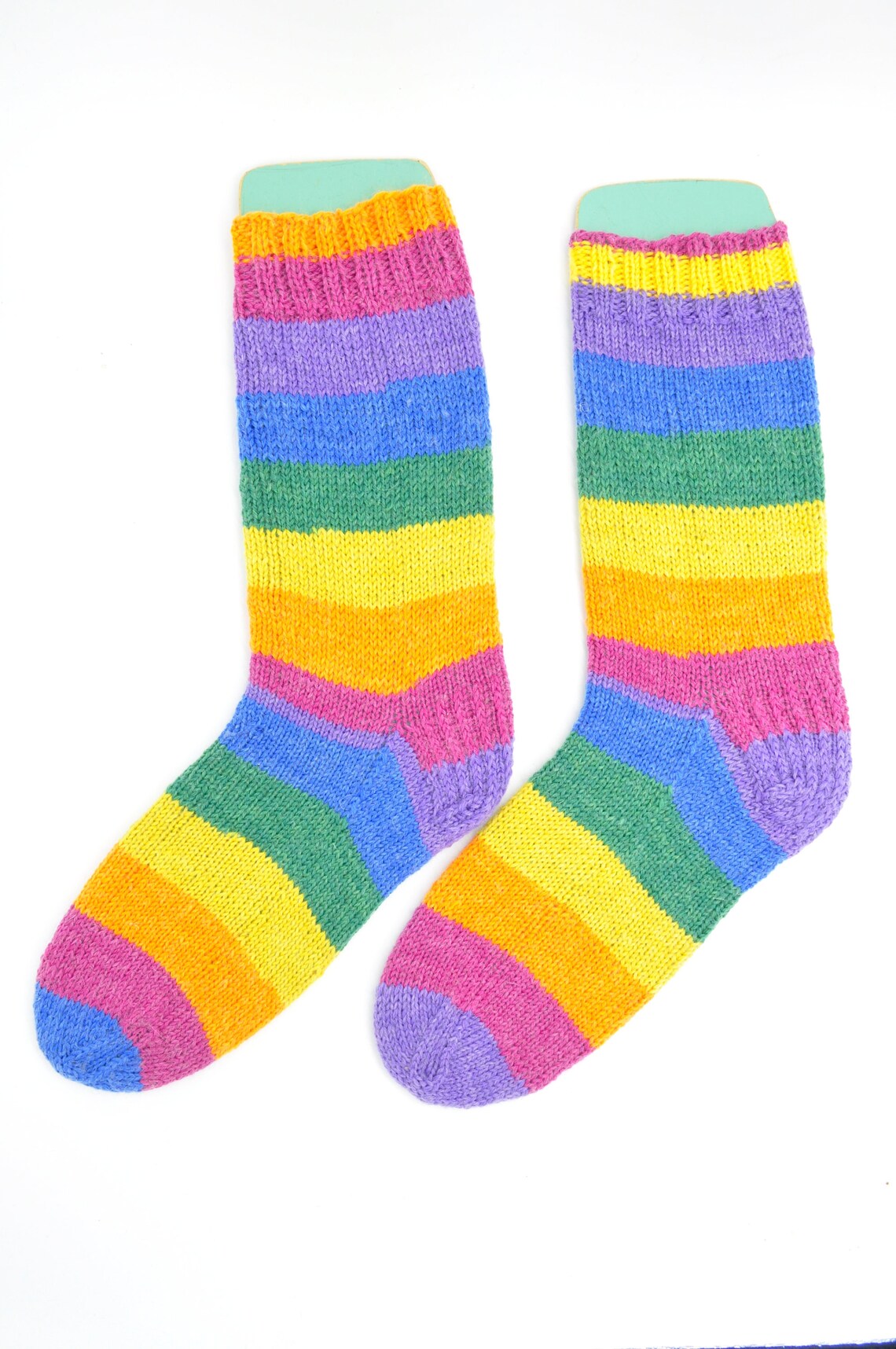 Rainbow Unisex wool socks