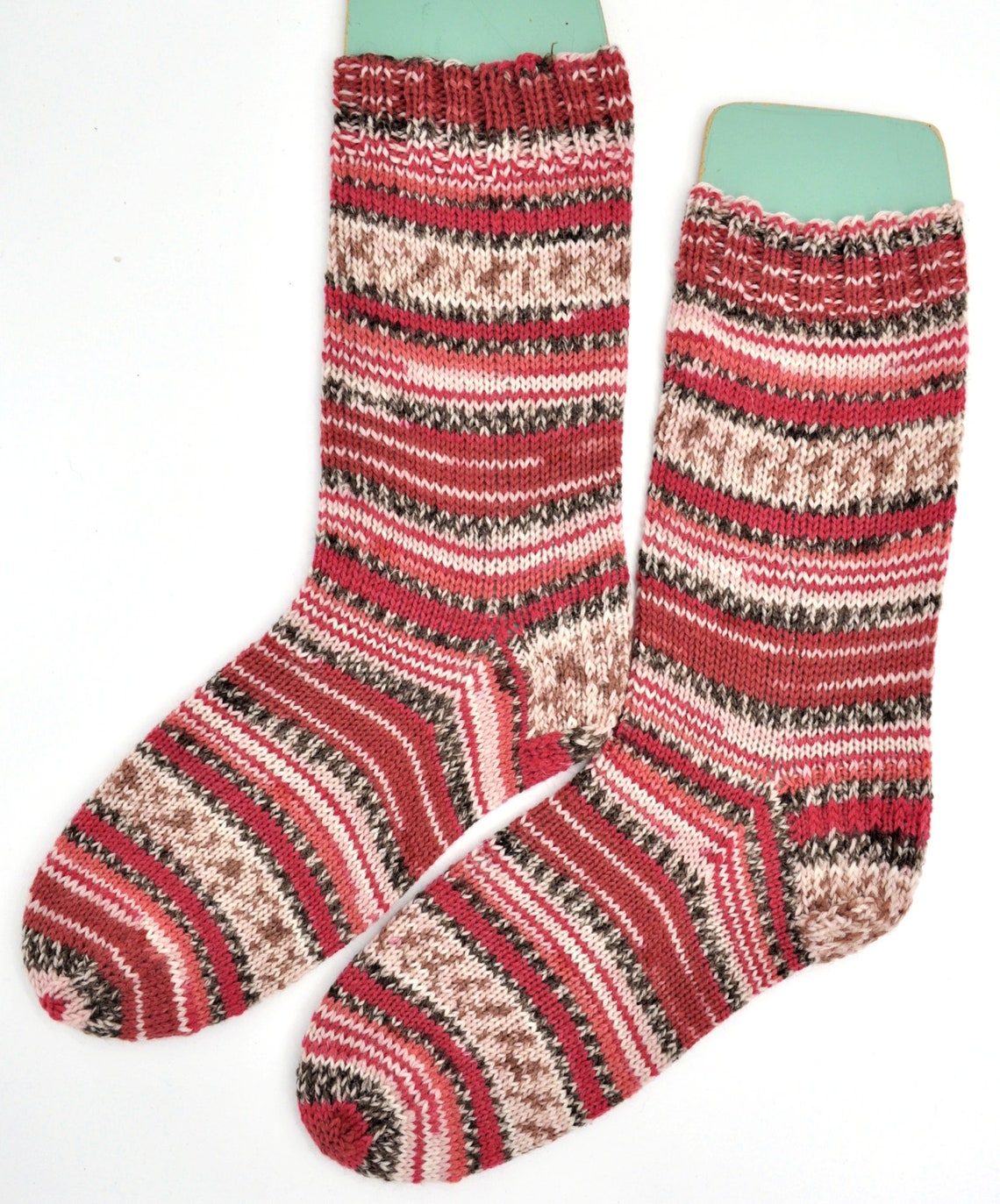 Reindeer Red Unisex wool socks
