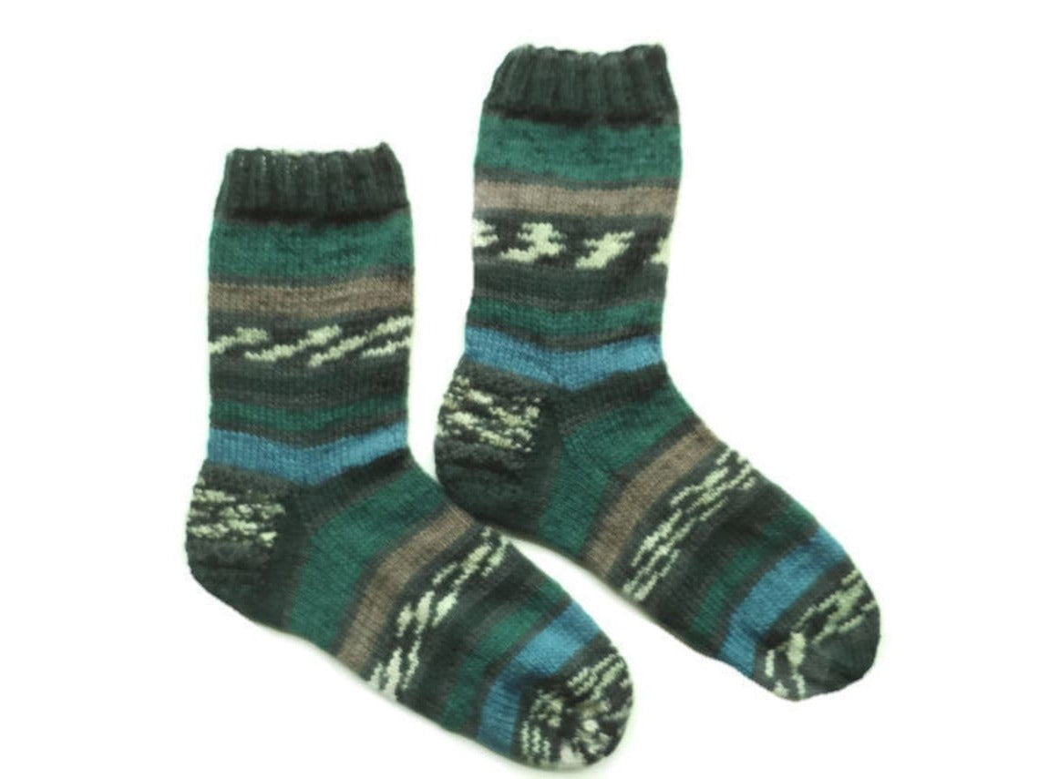 Froggy Unisex wool socks
